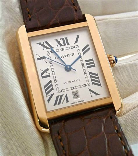 cartier replica mens watches|knockoff cartier tank watch.